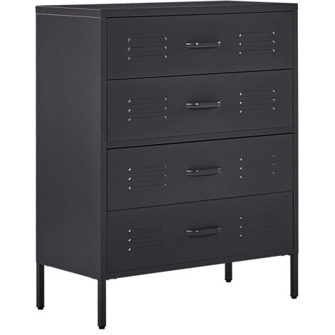 Chest of Drawers ENAGO Metal Black (1/5)