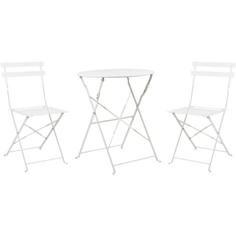 3 piece deals bistro set white