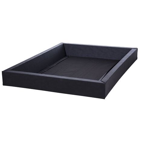Super King 6ft Softside Waterbed Safety Liner Foam Black Bedroom SIMPLE