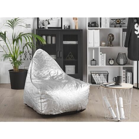 Modern Synthetic Bean Bag Chair Pouf Lounger EPS Bean Filling