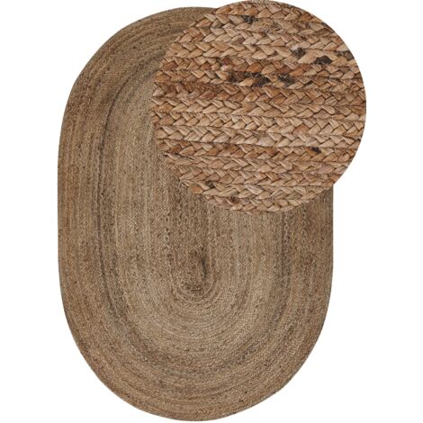 Rug DEMIRCI Beige 120 x 180 cm Jute (1/5)
