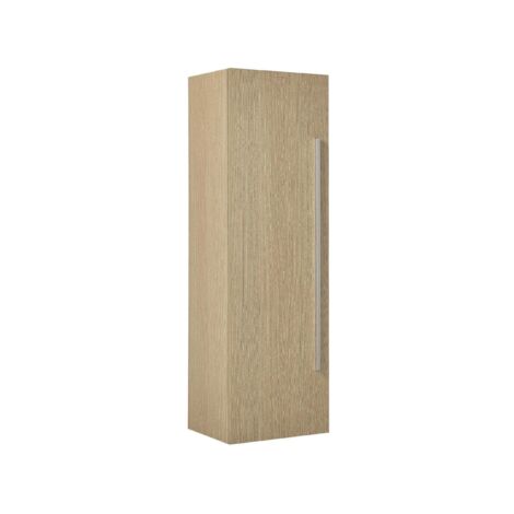 Modern Wooden Wall-Mounted Cabinet Light Wood Bathroom Storage Mataro