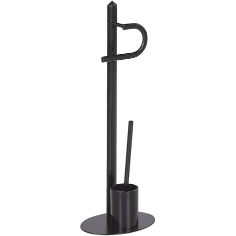 Toilet Roll and Brush Holder SARTO Metal Black (1/5)