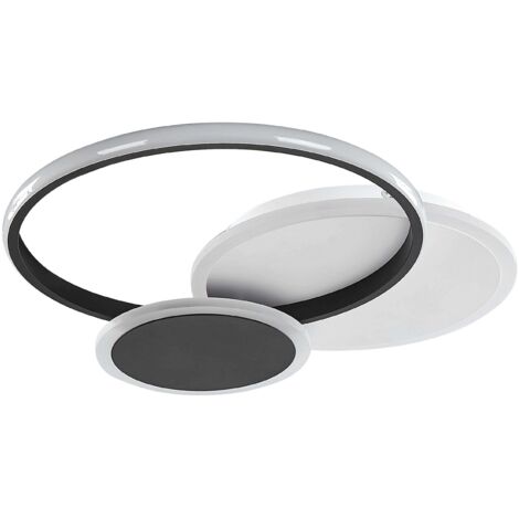 LED Ceiling Lamp ZAMI Metal Black (1/5)