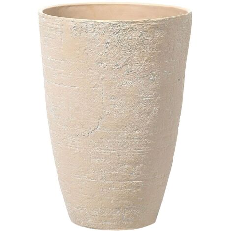 Plant Pot CAMIA 43 cm Beige