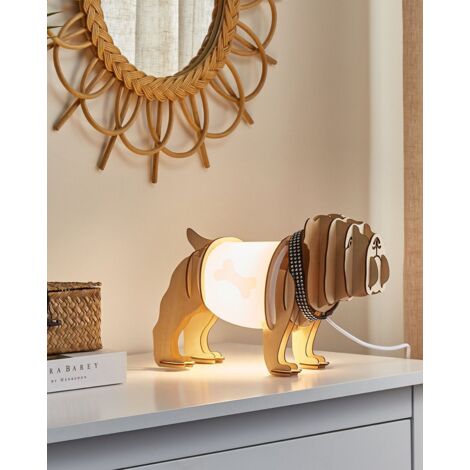 Dog on sale lamp base