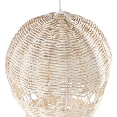 Kids' Room Hanging Decoration Rattan Hot Air Ballon Natural Bemba