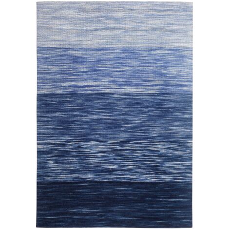 Rug KAPAKLI Blue 140 x 200 cm Wool (1/5)