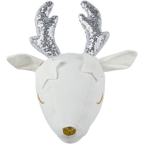 Plush deer head wall mount online