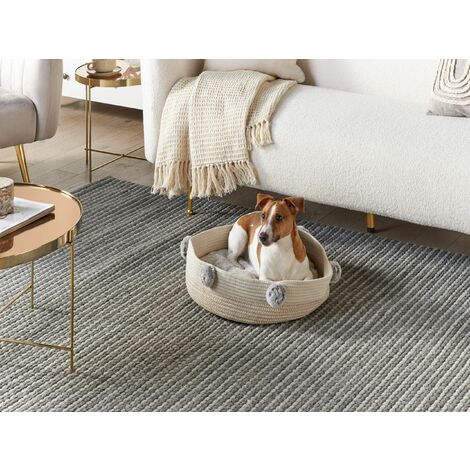 Round dog shop bed insert