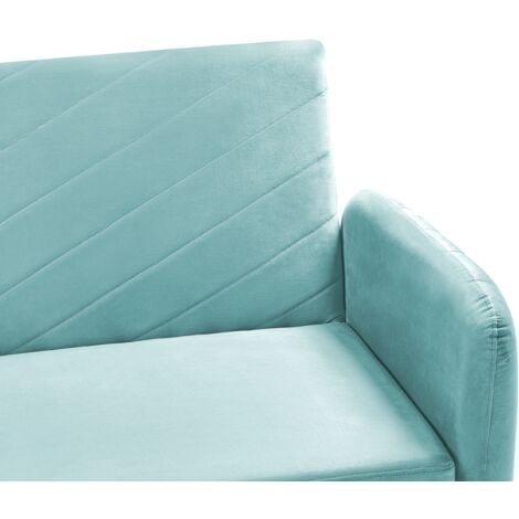 Light blue store sofa sleeper