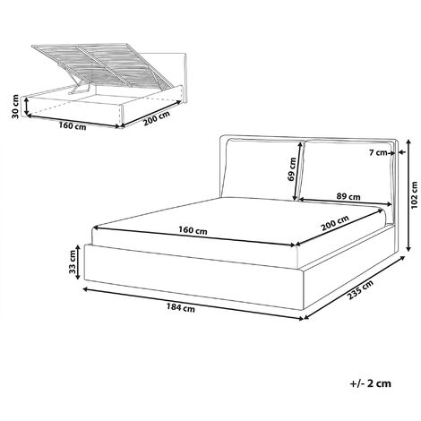 Modern Velvet Fabric EU King Size Bed Frame 5ft3 Storage Upholstered Green Bajonna