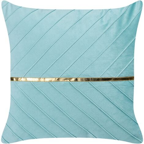 Light hotsell teal pillows