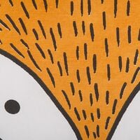 Kids Cushion Animal Orange Fox Shape Decorative Cotton 50 x 40 cm Vadodara
