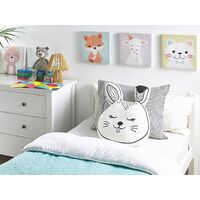 Kids Cushion Black and White Bunny Shaped Pillow Soft Toy Kanpur