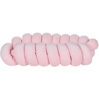 Knot Cushion Modern Velvet Tied-Up Plush 45 x 25 cm Pink Panara