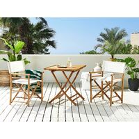 Bamboo bistro table indoor outdoor folding coffee table natural Spello