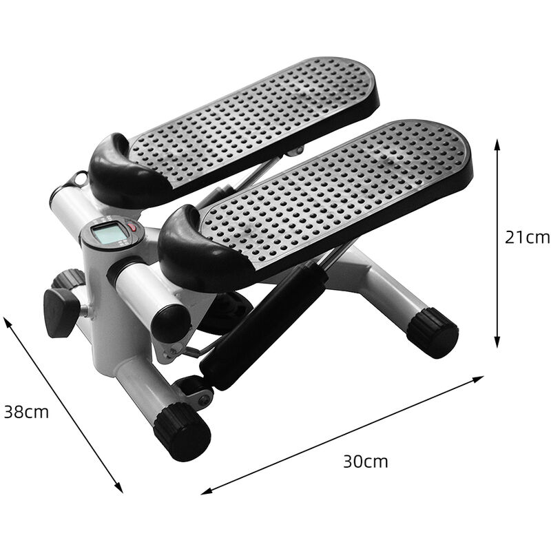 Stepper pour l'exercice de Fitness, avec Bandes de résistance et écran LCD,  Salle de Fitness pour escalier à la Maison, Mode Sport, Escalade, aérobie :  : Sports et Loisirs