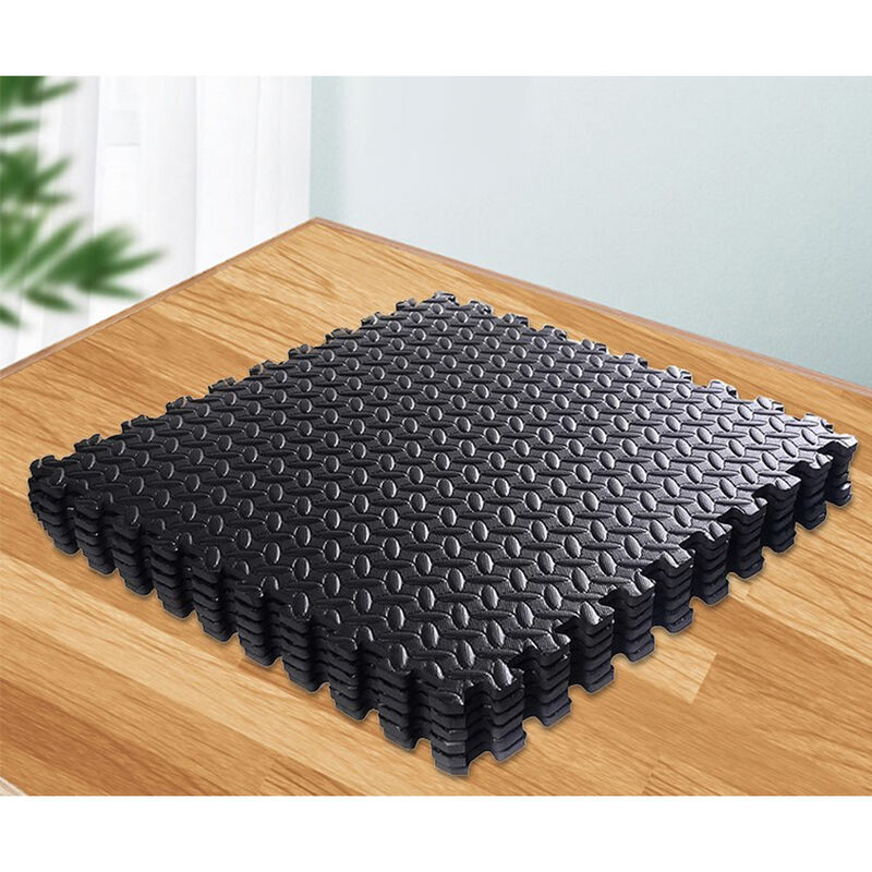 Tapis De Sol Fitness En Mousse EVA - 18 Dalles 1,67 M² - Sans BPA - Protection Salle De Sport