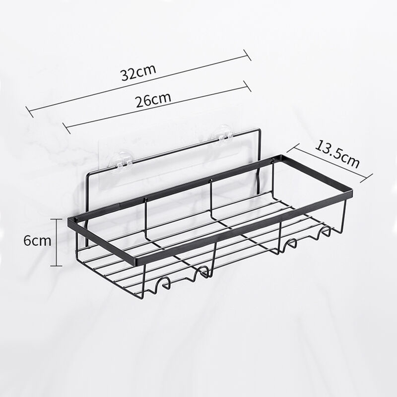 KINCMAX Set de 2 étagères de Douche autocollantes sans perçage