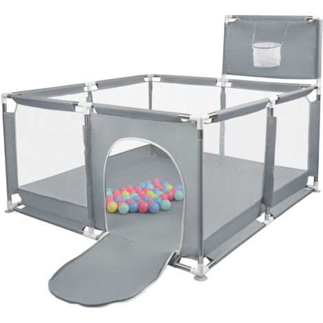 Parc Bébé En Tissu Oxford -MIPAN- Parc Bébé - XL - Pliables - Centre D'activités Pour Enfants Intérieure/Extérieure - Puériculture & Eveil Bébé