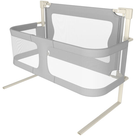3 en 1 Berceau Cododo pour Bébé, berceau bébé evolutif, Hauteur Réglable, lit pliant bébé, Lit Cododo de Bébé, pour Les Bébés de 1 à 36 Mois, gris