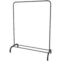 Metall Kleiderständer,Garderobenständer,Multifunktionales Garderobenständer, strapazierfähige Kleiderstange mit unterem Gestell für Mäntel, Röcke, Hemden, Pullover, Schwarz,40 x110 x 150cm