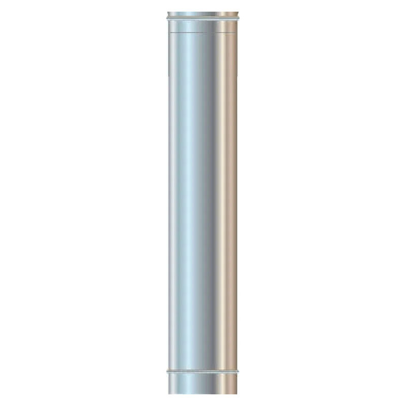 Canna Fumaria/Tubo Inox 304 Mono Parete Ø180 - 100 Cm