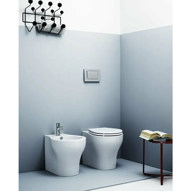 Azzurra - Bidet Filo Parete Porcellana Bianco - Serie: Mini Vera 48