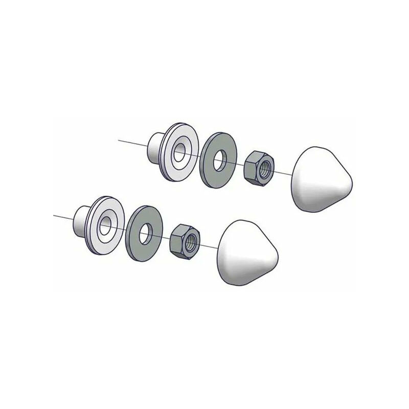 Kit Di 4 Utensili Per Rimozione Parabrezza Auto E Camion, Con Leva In ABS, Filettatore E Bobina - 3