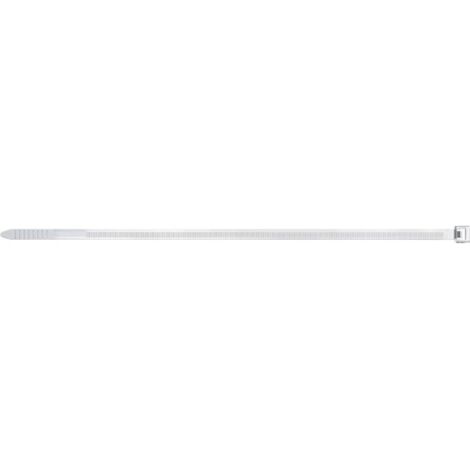 Fischer Fascetta bianca per cablaggio in nylon- BN 8,8x760, 100 pezzi, BIANCO