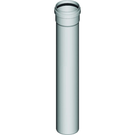 Stabile - Tubo PPS monoparete ø80 100 cm per caldaia a condensazione