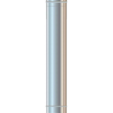 Canna Fumaria/Tubo Inox 304 Mono Parete Ø180 - 100 Cm