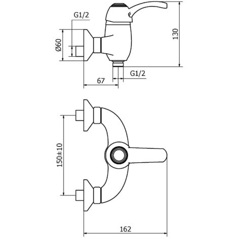 Set Di 4 Tazze Da Caffè/Tè In Porcellana 200ml Con Supporto Cromato - Eleganti E Lavabili In Lavastoviglie, Colore Bianco