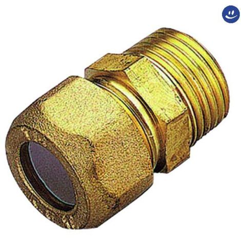 Niples Maschio 1/2" Ø16 Per Rame Con Ogiva In Teflon
