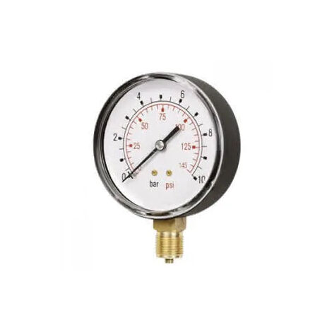 Manometro Per Autoclave Con Attacco Radiale 1/4'' - Scala 0-6 Bar - Foto 14