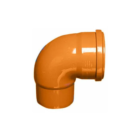 Bampi - Curva Ridotta 87° Ø110 Maschio - Ø100 Femmina Pvc/Pp