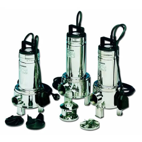 Lowara - Elettropompa Sommergibile Per Acque Sporche 0,75 Hp 220 V Con Girante Vortex - Modello: Domo 7VX