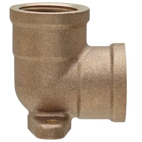 Gomito Con Base 1/2" Ø12 Per Rame A Saldare