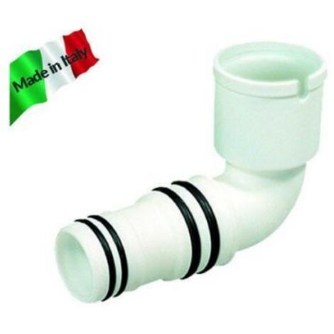 RACCORDO scarico condensa curva GOMITO 90 vecamco (1/2)