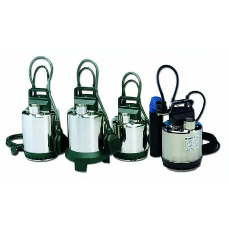 Lowara - Elettropompa Sommergibile Inox 0,33 Hp Per Acque Sporche Con Cavo 5 Mt - Modello: Doc3
