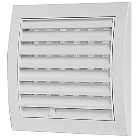Griglia Quadra Ø150 In Abs - Colore: Bianco - Articolo: 9751-042-01