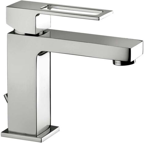 Miscelatore lavabo Effe con scarico in ottone cromo di Paffoni