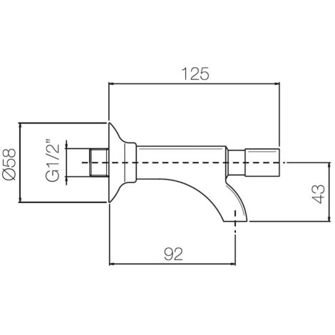 RUBINETTO 2 VIE VA ALBERTONI ATTACCO 1/2" DOPPIA USCITA 3/8" CON ROSONE - Foto 10