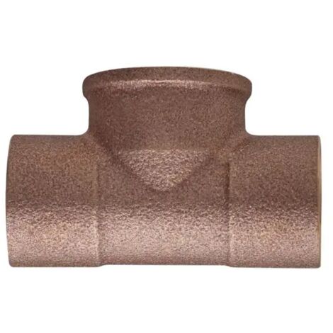 Raccordo a t femmina a saldare in bronzo serie rb1430 1/2 ø12 FRABO