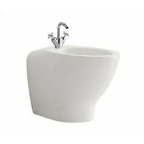 Geberit/Pozzi Ginori - Bidet Filo Parete Porcellana Bianco - Serie: Join