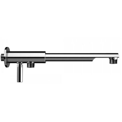 Remer - Braccio Doccia Con Deviatore 30 Cm Tondo