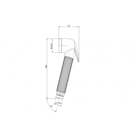 BOSSINI Agua Project doccetta regolabile