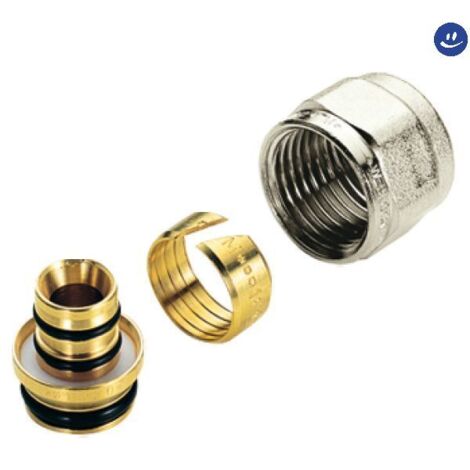 Tiemme - Kit Multistrato Ø18 3/4" (Dado + Ogiva + Inserto)