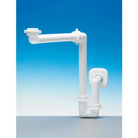 Lira - Sifone salvaspazio da 1" 1/4 Ø32/40 per lavabo - Articolo: A.1115.01